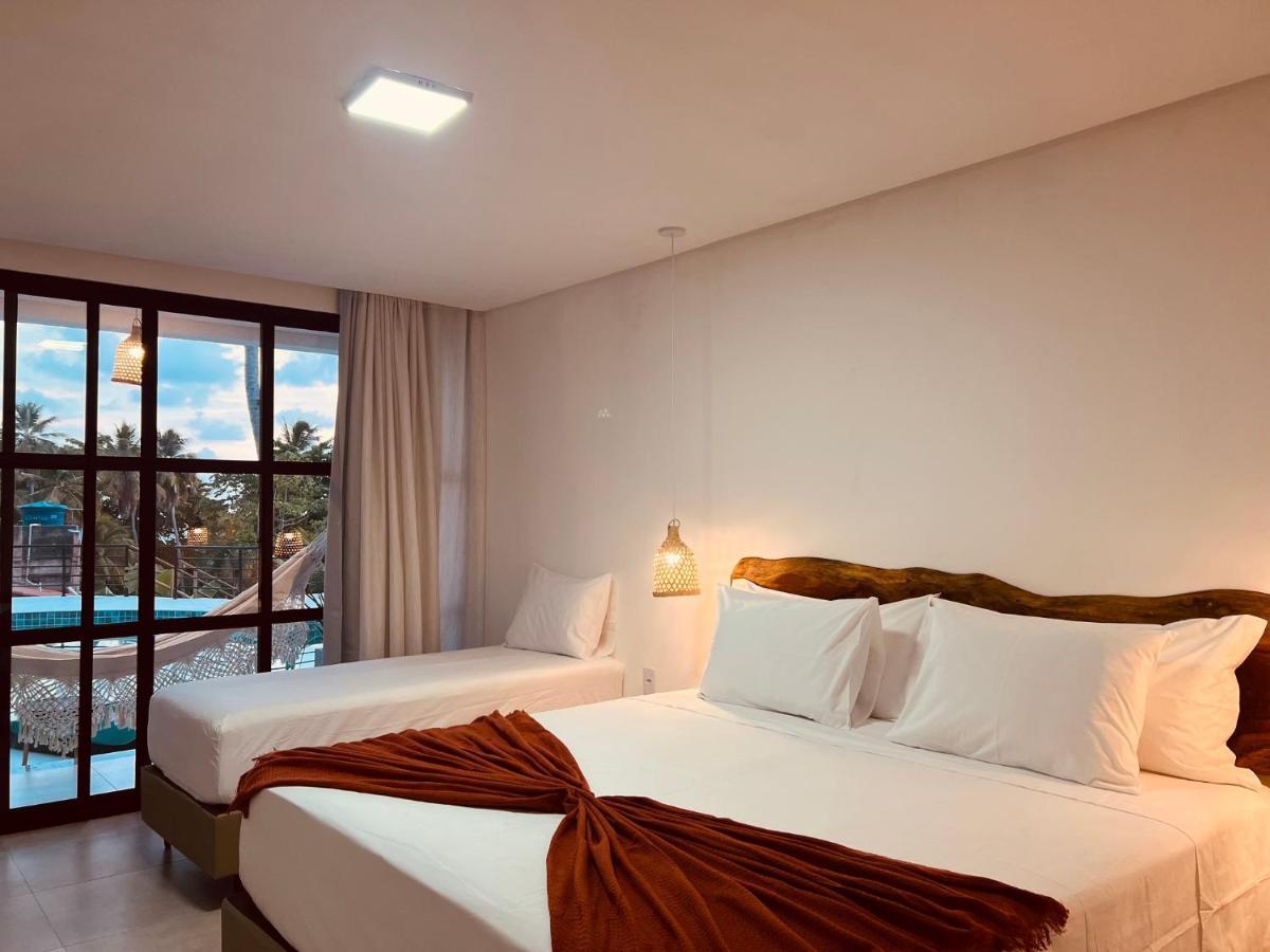 Milie Lounge Pousada Japaratinga Bagian luar foto